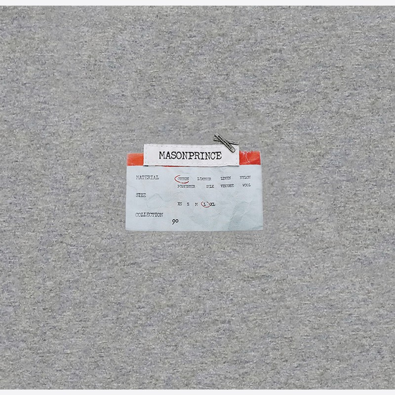 Stapled Label T-Shirt